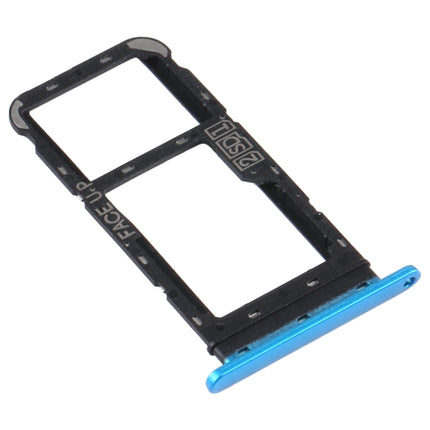SIM Card Tray + SIM Card Tray / Micro SD Card Tray for Motorola Moto E7 Power PAMH0001IN PAMH0010IN PAMH0019IN (Blue)-garmade.com