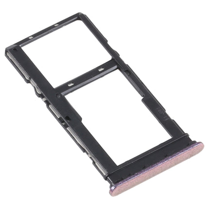 SIM Card Tray + SIM Card Tray / Micro SD Card Tray for Motorola Moto G10 XT2127-2 (Pink)-garmade.com