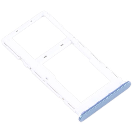 SIM Card Tray + SIM Card Tray / Micro SD Card Tray for Motorola Moto G10 XT2127-2 (Grey)-garmade.com