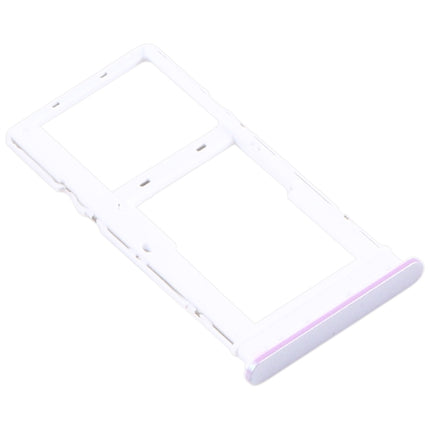 SIM Card Tray + SIM Card Tray / Micro SD Card Tray for Motorola Moto G10 XT2127-2 (Silver)-garmade.com