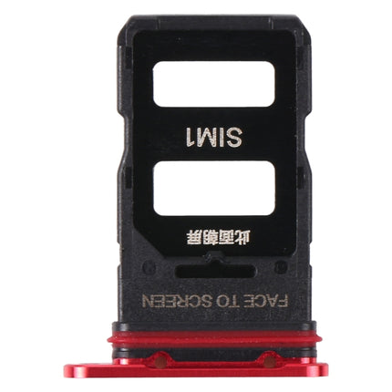 SIM Card Tray + SIM Card Tray for Xiaomi Mi 11 Pro (Red)-garmade.com