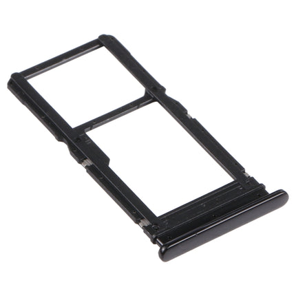 SIM Card Tray + Micro SD Card Tray for Motorola Moto G Stylus (Black)-garmade.com