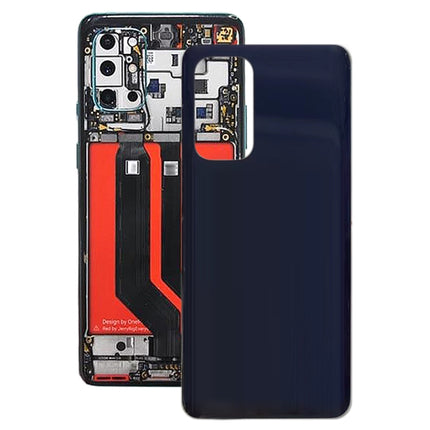 Glass Battery Back Cover for OnePlus 9(Black)-garmade.com