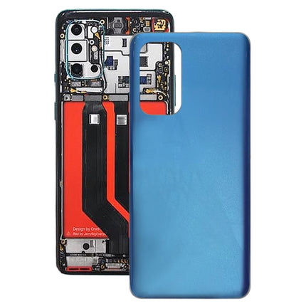 Glass Battery Back Cover for OnePlus 9(Blue)-garmade.com