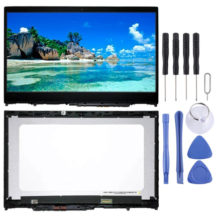 1920 x 1080 FHD LCD Screen and Digitizer Full Assembly with Frame for Lenovo IdeaPad Flex 5-15 / Yoga 520 (Black)-garmade.com