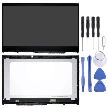 1920 x 1080 FHD LCD Screen and Digitizer Full Assembly with Frame for Lenovo IdeaPad Flex 5-15 / Yoga 520 (Black)-garmade.com