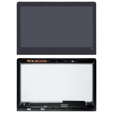 3200 x 1800 LCD Screen and Digitizer Full Assembly with Frame for Lenovo YOGA 4 Pro LTN133YL05 (Black)-garmade.com