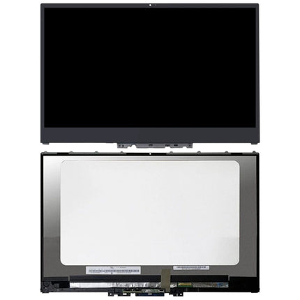 1920 x 1080 FHD 30 Pin LCD Screen and Digitizer Full Assembly with Frame for Lenovo Yoga 720-15 720-15IKB (Black)-garmade.com