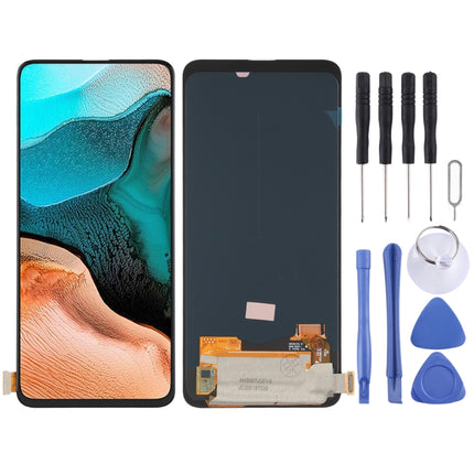 OLED Material LCD Screen and Digitizer Full Assembly for Xiaomi Redmi K30 Pro 5G / Poco F2 Pro-garmade.com