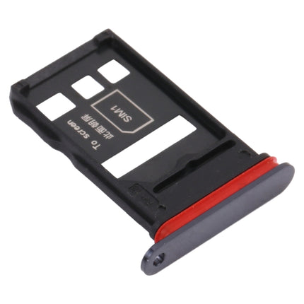 SIM Card Tray + SIM Card Tray for Honor V40 5G(Black)-garmade.com