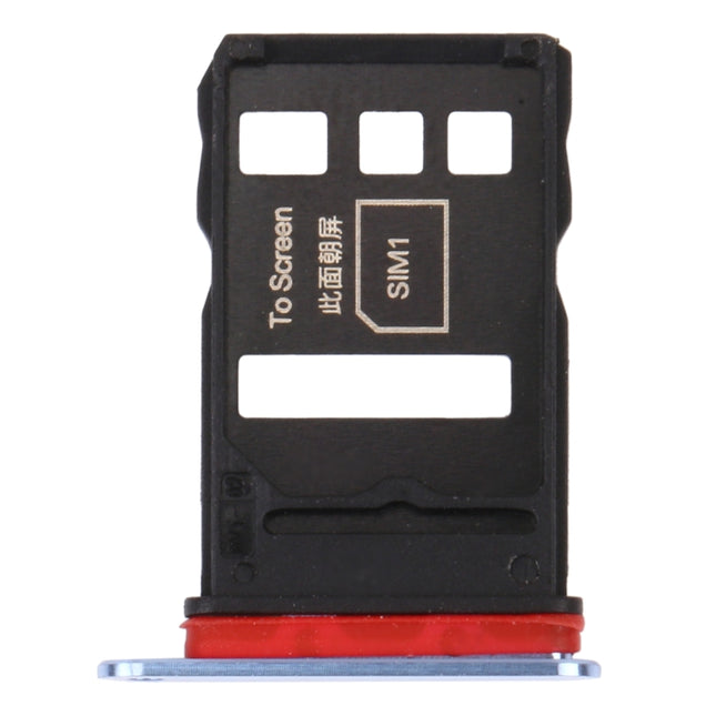 SIM Card Tray + SIM Card Tray for Honor V40 5G(Space Silver)-garmade.com
