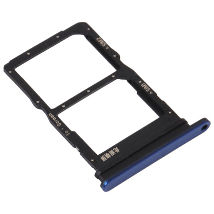 SIM Card Tray + SIM Card Tray for Huawei Nova 8 5G (Blue)-garmade.com