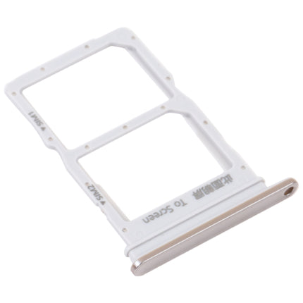 SIM Card Tray + SIM Card Tray for Huawei Nova 8 5G (Silver)-garmade.com