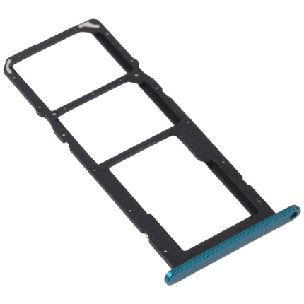 SIM Card Tray + SIM Card Tray + Micro SD Card Tray for Huawei Enjoy 20 SE 4G(Green)-garmade.com