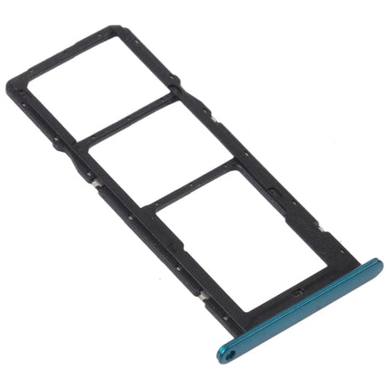 SIM Card Tray + SIM Card Tray + Micro SD Card Tray for Huawei Enjoy 20 SE 4G(Green)-garmade.com