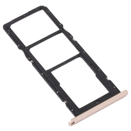 SIM Card Tray + SIM Card Tray + Micro SD Card Tray for Huawei Enjoy 20 SE 4G(Gold)-garmade.com