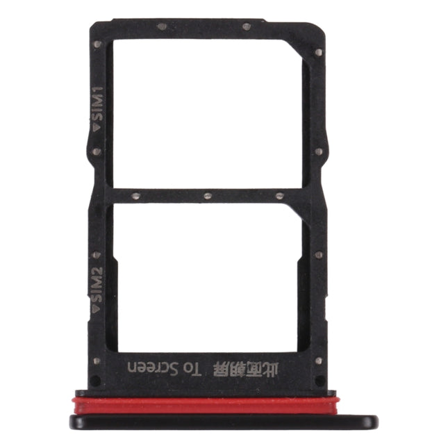 SIM Card Tray + SIM Card Tray for Huawei Nova 8 SE (Black)-garmade.com