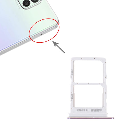 SIM Card Tray + SIM Card Tray for Huawei Nova 8 SE (Purple)-garmade.com