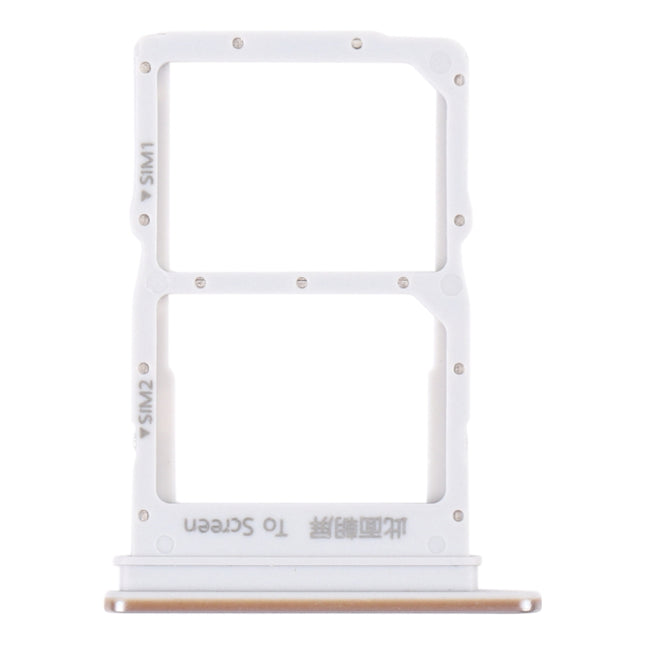 SIM Card Tray + SIM Card Tray for Huawei Nova 8 SE (Silver)-garmade.com