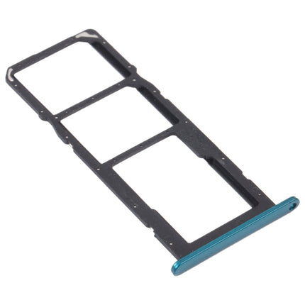 SIM Card Tray + SIM Card Tray + Micro SD Card Tray for Huawei Y7a (Green)-garmade.com