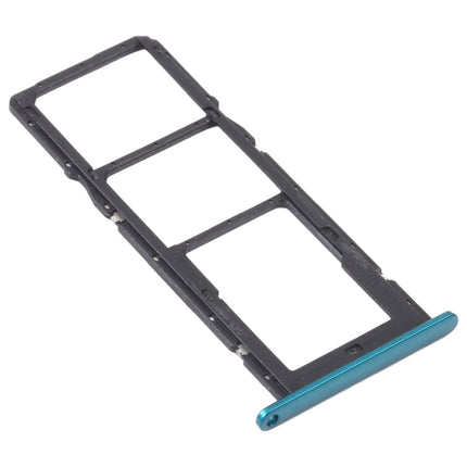 SIM Card Tray + SIM Card Tray + Micro SD Card Tray for Huawei Y7a (Green)-garmade.com