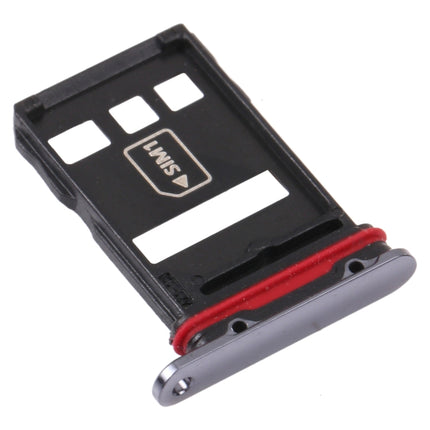 SIM Card Tray + NM Card Tray for Huawei Mate 40 Pro (Black)-garmade.com