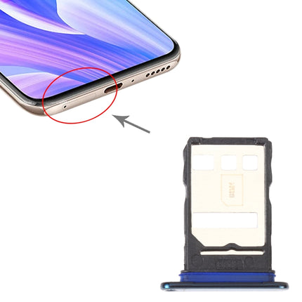 SIM Card Tray + NM Card Tray for Huawei Enjoy 20 Plus 5G (Green)-garmade.com