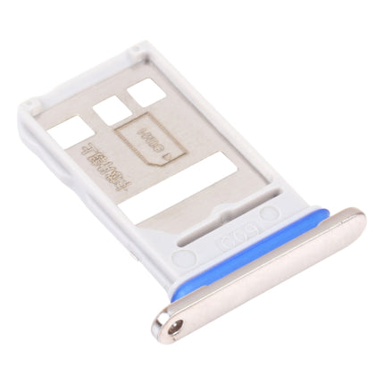 SIM Card Tray + NM Card Tray for Huawei Enjoy 20 Plus 5G (Silver)-garmade.com