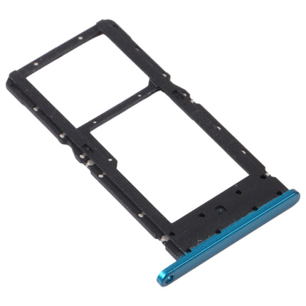 SIM Card Tray + SIM Card Tray / Micro SD Card Tray for Huawei Maimang 9 (Blue)-garmade.com
