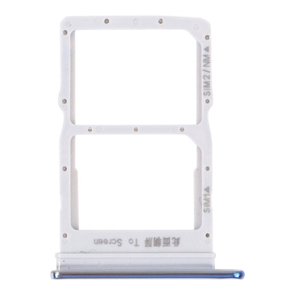 SIM Card Tray + SIM Card Tray / NMicro Card Tray for Honor X10 Max 5G (Silver)-garmade.com