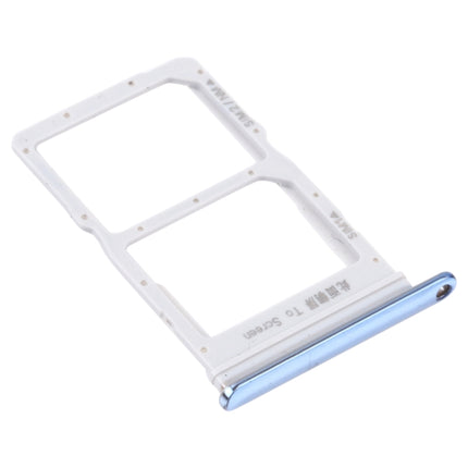 SIM Card Tray + SIM Card Tray / NMicro Card Tray for Honor X10 Max 5G (Silver)-garmade.com