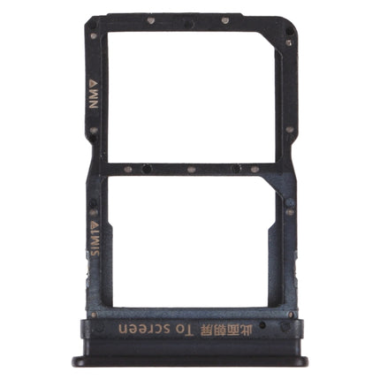 SIM Card Tray + NM Card Tray for Huawei Enjoy 20 Pro (Black)-garmade.com