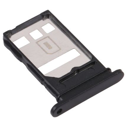SIM Card Tray + SIM Card Tray / NM Card Tray for Honor X10 5G (Black)-garmade.com