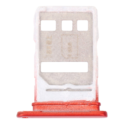 SIM Card Tray + SIM Card Tray / NM Card Tray for Honor X10 5G (Red)-garmade.com