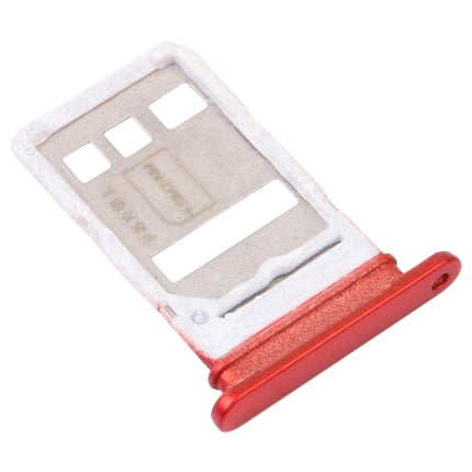 SIM Card Tray + SIM Card Tray / NM Card Tray for Honor X10 5G (Red)-garmade.com