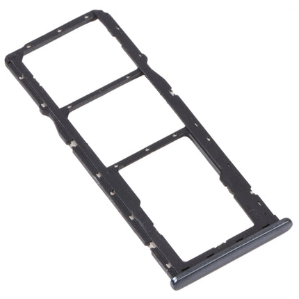 SIM Card Tray + SIM Card Tray + Micro SD Card Tray for Huawei Y5p (Black)-garmade.com