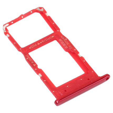 SIM Card Tray + SIM Card Tray / Micro SD Card Tray for Honor 9S (Red)-garmade.com