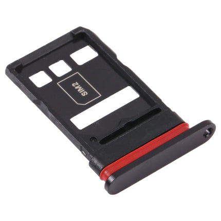 SIM Card Tray + SIM Card Tray for Huawei Nova 7 Pro 5G (Black)-garmade.com