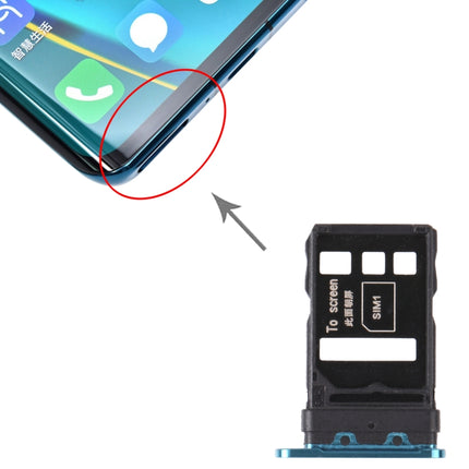 SIM Card Tray + SIM Card Tray for Huawei Nova 7 Pro 5G (Green)-garmade.com