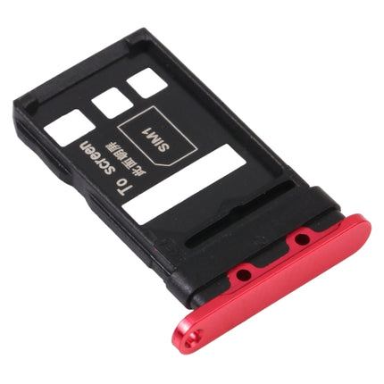 SIM Card Tray + SIM Card Tray for Huawei Nova 7 Pro 5G (Red)-garmade.com