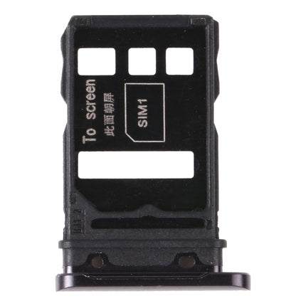 SIM Card Tray + SIM Card Tray for Huawei Nova 7 5G (Black)-garmade.com