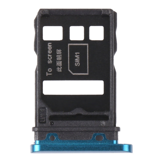 SIM Card Tray + SIM Card Tray for Huawei Nova 7 5G (Green)-garmade.com