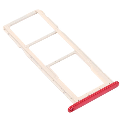 SIM Card Tray + SIM Card Tray + Micro SD Card Tray for Honor 8A 2020 (Red)-garmade.com