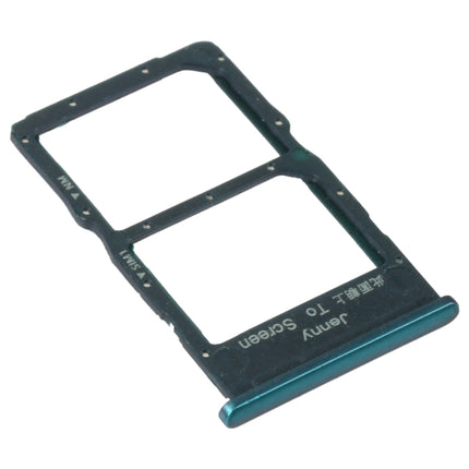SIM Card Tray + NM Card Tray for Huawei Nova 7i (Green)-garmade.com