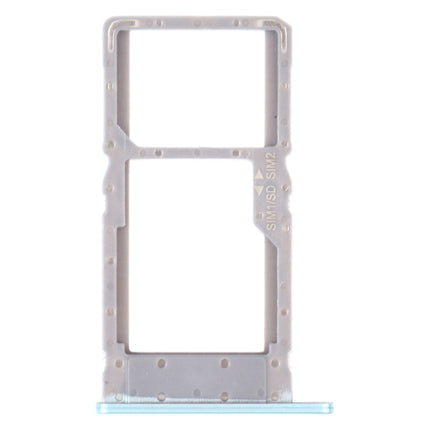 SIM Card Tray + SIM Card Tray / Micro SD Card Tray for Honor Play4 (Phantom Blue)-garmade.com
