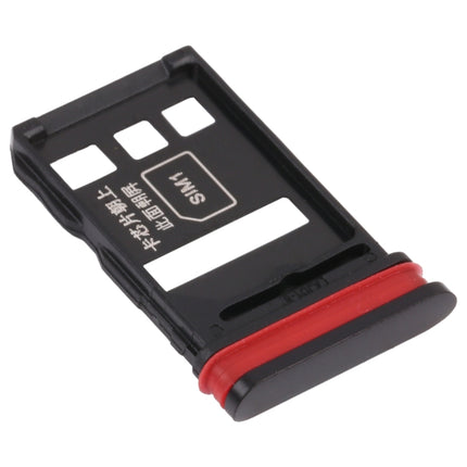 SIM Card Tray + SIM Card Tray for Huawei Nova 6 (Black)-garmade.com