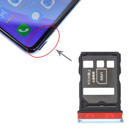 SIM Card Tray + SIM Card Tray for Huawei Nova 6 (Twilight)-garmade.com