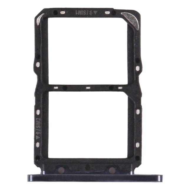 SIM Card Tray + SIM Card Tray for Huawei Nova 5T (Black)-garmade.com