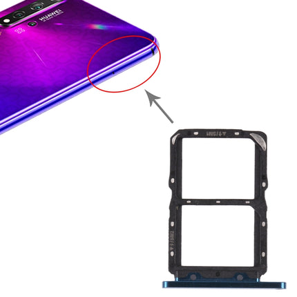 SIM Card Tray + SIM Card Tray for Huawei Nova 5T (Green)-garmade.com