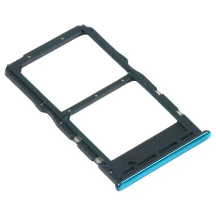 SIM Card Tray + NM Card Tray for Huawei Mate 30 Lite (Green)-garmade.com